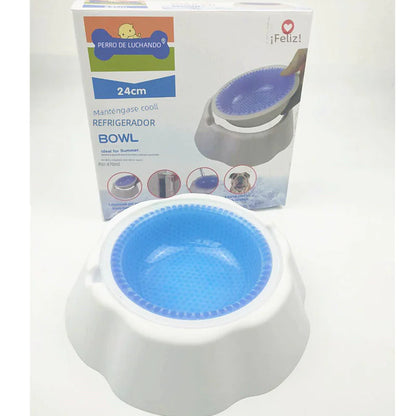 Summer Cooling Pet Bowls for Dogs and Cats