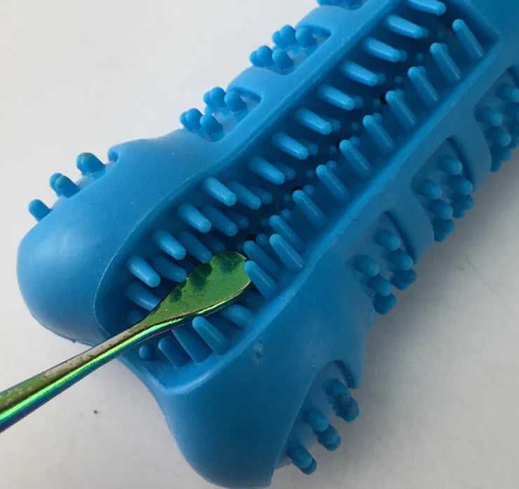 Dog Chew Sticks and Eco-Friendly Silicone Toothbrush
