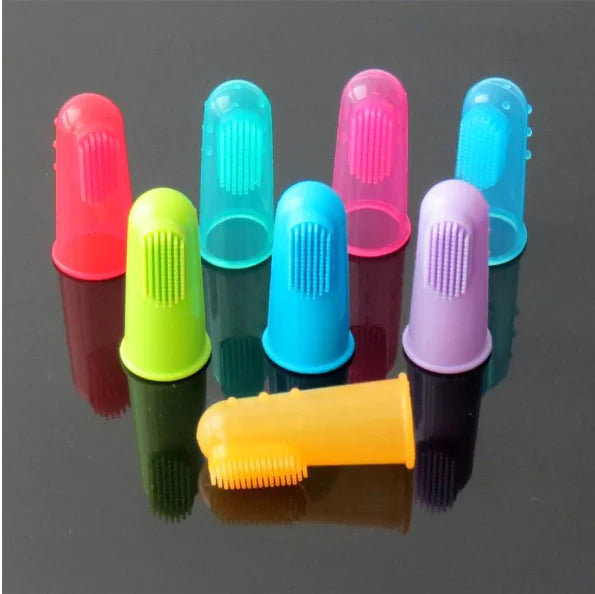 Silicone Finger Toothbrush for Pets - Safe and Non-Toxic