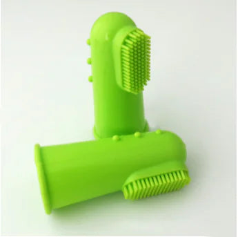 Silicone Finger Toothbrush for Pets - Safe and Non-Toxic